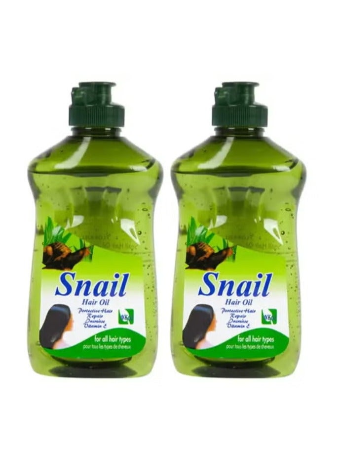 Snail Hair Oil 210*2ml